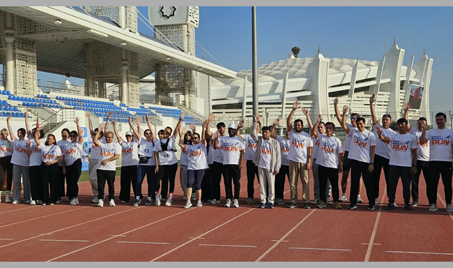 Viksit Bharat Run 2026 in Ashgabat (01 October 2026)