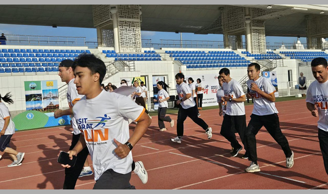 Viksit Bharat Run 2026 in Ashgabat (01 October 2026)