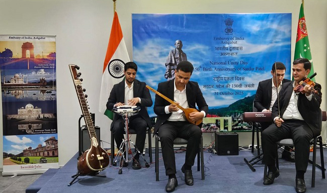 Embassy celebrated National Unity Day and the 150th birth anniversary of Sardar Patel (31 Oct 2025)