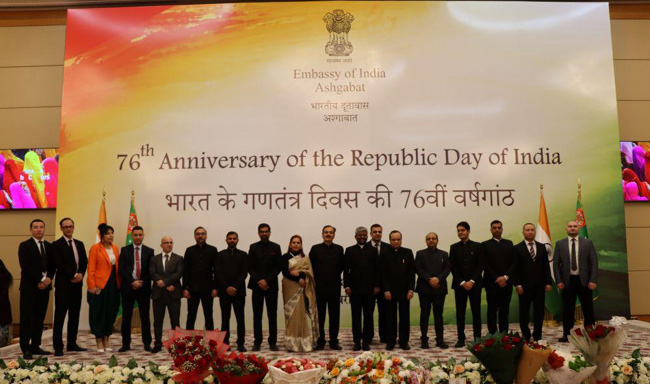 Celebrations of the 76th Anniversay of the Republic Day of India (Ashgabat, 26 January 2026)