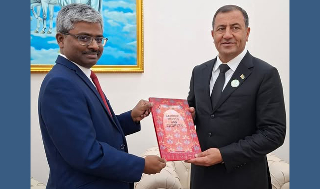 Ambassador met Hakim (Governor) of Balkan Velayat, H.E. Mr. Hojamyrat Ashyrmyradov (04 Nov 2025)