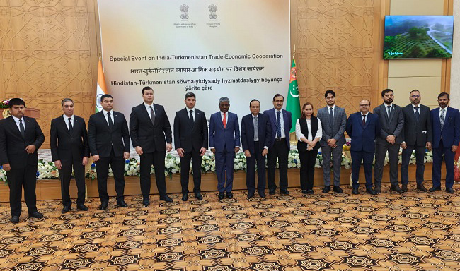 Special Event on India-Turkmenistan Trade-Economic Cooperation in Ashgabat (16 October 2026)