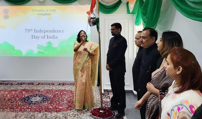 Embassy celebrated 79th Independence Day of India.