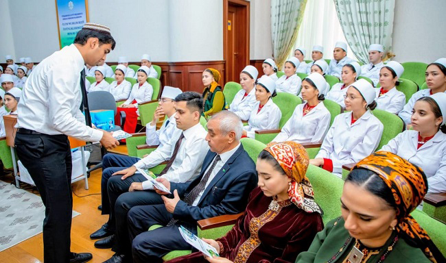 Embassy organized a presentation at State Medical University on the 10th Ayurveda Day (23 September 2025)