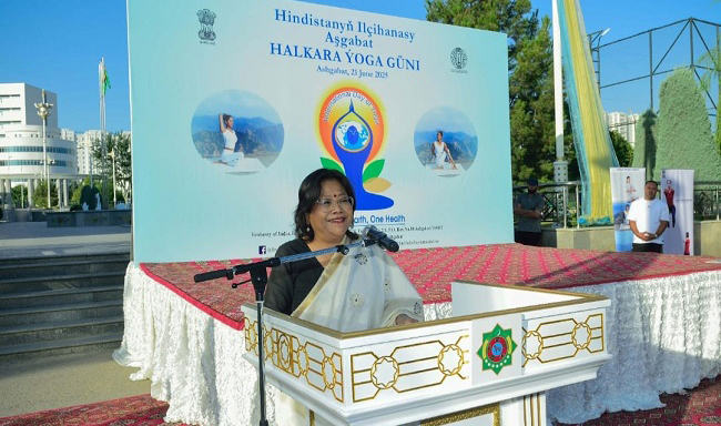 Embassy of India celebrated the 11th International Day of Yoga 2025 on 21st June 2025