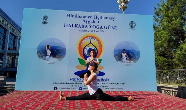 Embassy of India celebrated the 11th International Day of Yoga 2025 on 21st June 2025