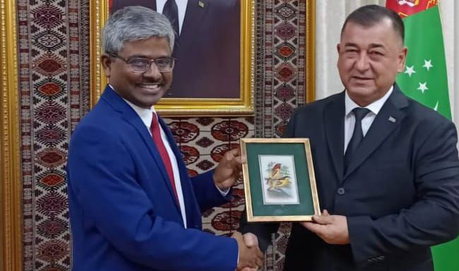 Ambassador called on the Deputy Chairman of Cabinet of Ministers for Trade and Textiles H.E. Mr. Nokerguly Atagulyyev (14 January 2026)