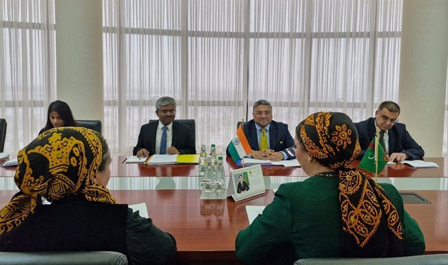 5th round of India-Turkmenistan Foreign Office Consultations in Ashgabat (21 January 2026)