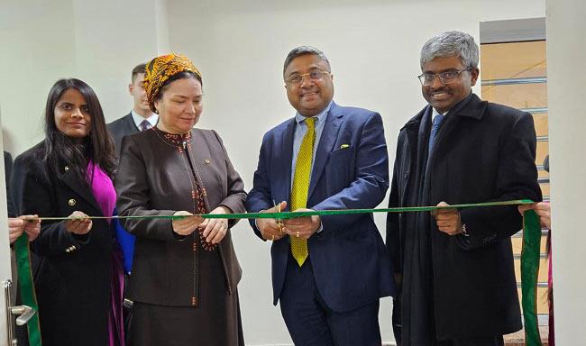 Inauguration of the Ayurveda Chamber at the Myrat Garryev Turkmen State Medical University